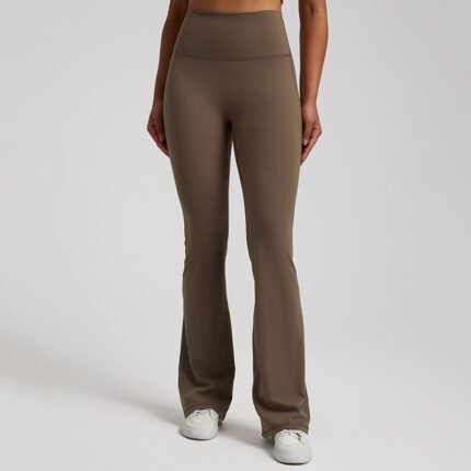 women's High-Waist Flared Pants - Tight, Slimming & Peach Butt-Enhancing-4069